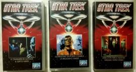 3 VIDEOCASSETTE VHS STAR TREK EDIZIONE ORIGINALE 1996  COME NUOVO 