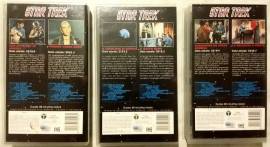 3 VIDEOCASSETTE VHS STAR TREK EDIZIONE ORIGINALE 1996  COME NUOVO 