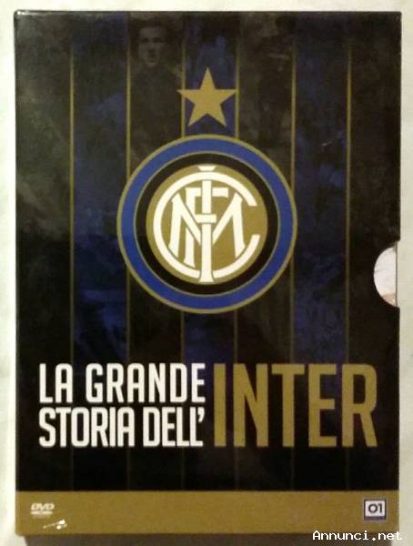 Cofanetto Box: La grande storia dell'Inter DVD numero 5 nuovo con cellophane