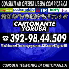 Ti riservo 30 minuti di tempo per 1 consulto di Cartomanzia [Il Cartomante Yorubà]