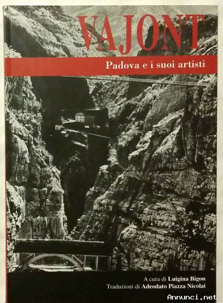 Vajont. Padova e i suoi artisti di Luigina Bigon; Ed.Imprimenda, 2003 nuovo