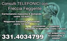 CONSULTI TELEFONICI CON FRECCIA VEGGENTE