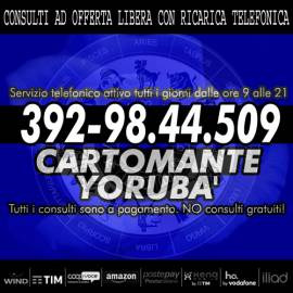 Yorubà & i Tarocchi - Consulto telefonico di Cartomanzia con offerta libera