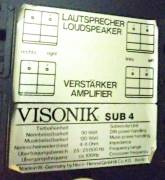 Subwoofer Visonik