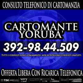 Studio di Cartomanzia YORUBA'. Consulto serio ed approfondito della durata massima di 30 minuti. 