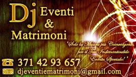 Dj per Matrimoni MILANO Servizio Musica Eventi