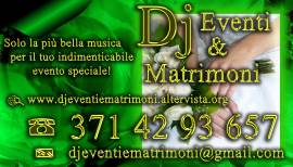 Dj per Matrimoni MILANO Servizio Musica Eventi