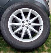 Vendo 4 ruote complete cerchi e gomme estive M+S misura 255/55/18.