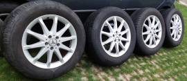 Vendo 4 ruote complete cerchi e gomme estive M+S misura 255/55/18.