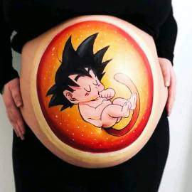 Belly painting 