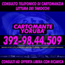 La Cartomanzia con offerta libera con ricarica telefonica: il CARTOMANTE YORUBA'