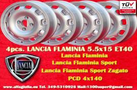 4 pz. cerchi Lancia TZ 5.5x15 ET28 Aurelia Series 