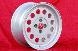 4 pz. cerchi Fiat Ronal 7x15 ET25 4x98 silver 124 