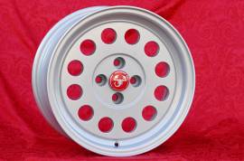 4 pz. cerchi Fiat Ronal 7x15 ET25 4x98 silver 124 