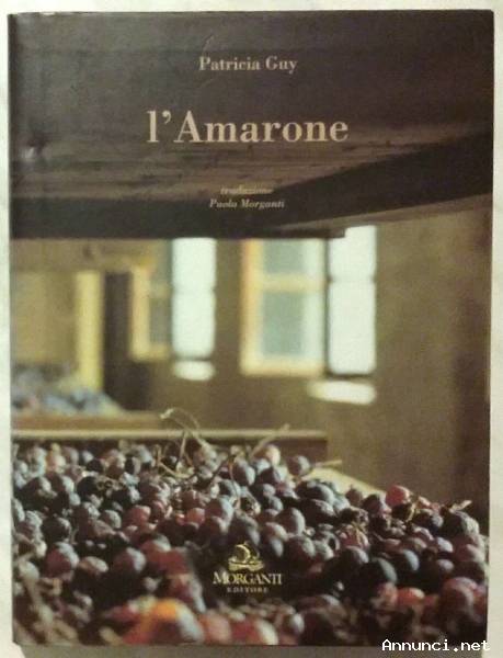 L'Amarone di Patricia Guy; Morganti Editore, Sommacampagna 2000 come nuovo