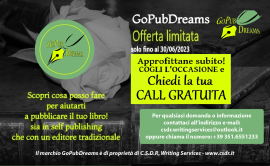 Dai un'occasione al tuo libro con GoPubDreams