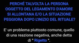 PERCHÉ TALVOLTA LA PERSONA OGGETTO DEL LEGAMENTO D'AMORE SI ALLONTANA 3461227782 SYBIL