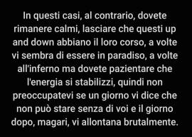 PERCHÉ TALVOLTA LA PERSONA OGGETTO DEL LEGAMENTO D'AMORE SI ALLONTANA 3461227782 SYBIL