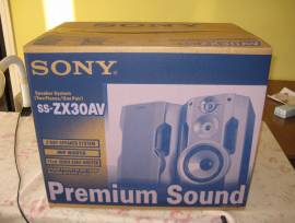 Casse Sony ss-zx30av 100 w x 2 + supporti sony inox + telecomando