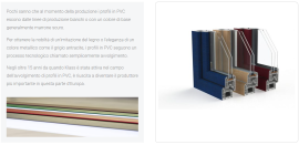 Sistemi di profili in PVC Avvolgere barre in PVC  Profili PVC 6 m per p