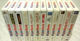 Stock di 12 VHS The English Movie Collection Ed.De Agostini, 1993 vedi la lista