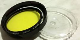 Hoya Filtro in vetro multistrato Y (K2) giallo da 52 mm.Made in Japan con scatola originale come nuo