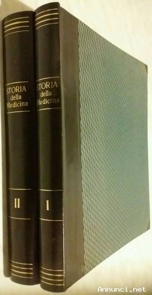 Storia della medicina volume 1-2 Ed.Fratelli Fabbri Editori, 1964 perfetto