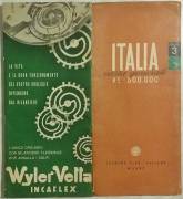 Italia.Carta generale al 500.000 Foglio 3 di Touring Club Italiano Milano,1953 perfetto