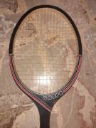 Racchetta Tennis Nava Vintage legno con Custodia e 3 palline vintage mai usate