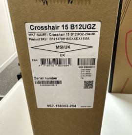 Msi Crosshair 15 15.6" Intel i7-12700H, RTX3070, 1TB nuovo