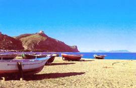 VACANZE IN SICILIA a TINDARI MARE-OLIVERI (ME), di fronte alle Isole Eolie