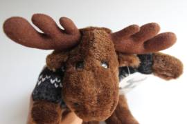 Elgar orsacchiotto peluche giocattolo morbido renna da collezione nuovo