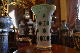 Vaso in cristallo di Boemia del XX secolo 