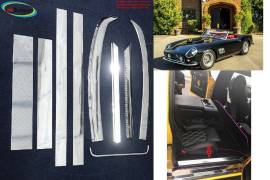 Ferrari 250 GT SWB California Spider front glass trims (1952-1964)