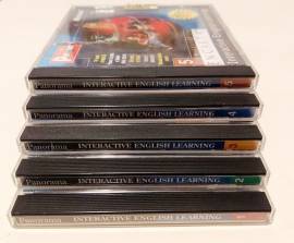 I CD-ROM DI PANORAMA DA 1-5 MICROSOFT ENCARTA INTERACTIVE ENGLISH LEARNING