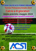 Torneo di calcio a 8 giocatori da Maggio 2024 a Torino