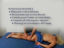 Massaggi Olistici Ambosessi e Coppie anche a 4 mani