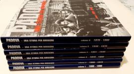 COLLANA 6 VOLUMI PADOVA UNA STORIA PER IMMAGINI DAL 1866 AL 1990 COME NUOVO