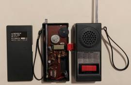 Raro Walkie Talkie Set con il codice Morse 4 transistor 49 MHz modello KT-4 Elbex Made in Japan