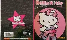 ALBUM PANINI HELLO KITTY SUPERSTAR 2009 MANCANO 4 FIGURINE COME NUOVO