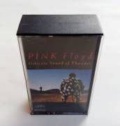 Custodia musicassetta e poster con le canzoni "Delicate Sound of Thunder dei Pink Floyd " 