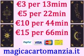 Cartomanzia a bassissimo costo promo 3x13