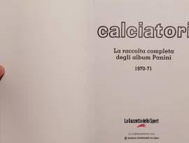 LE GRANDI RACCOLTE PER LA GIOVENTÙ. CALCIATORI 1970 / 71 ED.PANINI E GAZZETTA DELLO SPORT