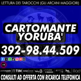 Chiama e richiedi espressamente un consulto di Cartomanzia con il Cartomante Yorubà