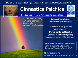 Ginnastica Psichica (ciclo di incontri A.T.M. a Roma) 