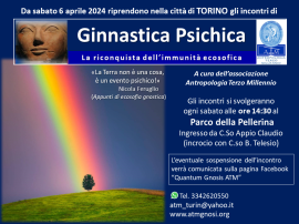 Ginnastica Psichica (ciclo di incontri A.T.M. a Torino) 