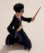 Action figure Harry Potter con la bacchetta magica scala 1/6 busto girevole 360° modello s01