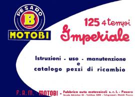 BENELLI E MOTOBI D'EPOCA LIBRETTO USO MANUALE OFFICINA CATALOGO RICAMBI