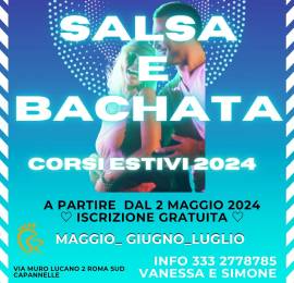 SALSA e BACHATA Corsi Estivi 2024