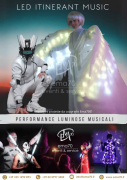 LED LIVE SHOW MUSICALE – EVENTO UNICO IN ITALIA – COSTUMI SCENOGRAFICI – SFILATA LUMINOSA PER LE VIE